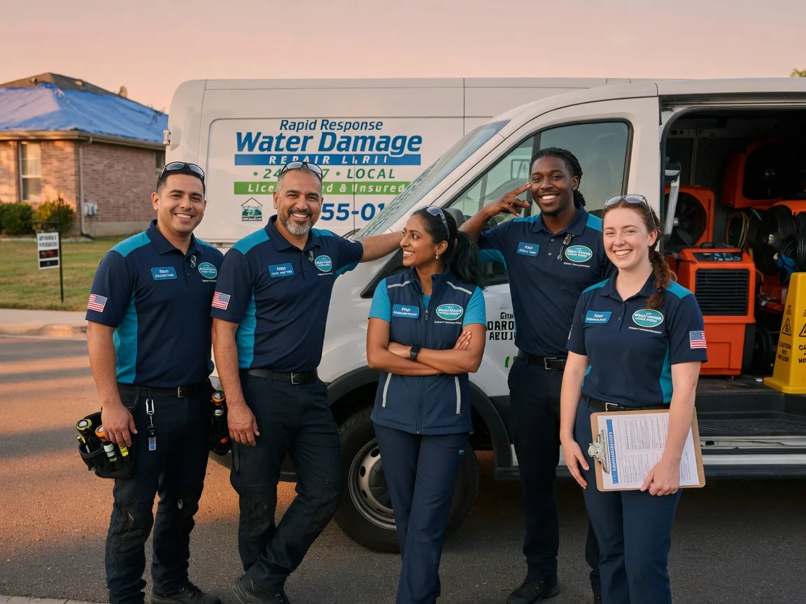 Water Damage Restoration company in Burkett, TX
